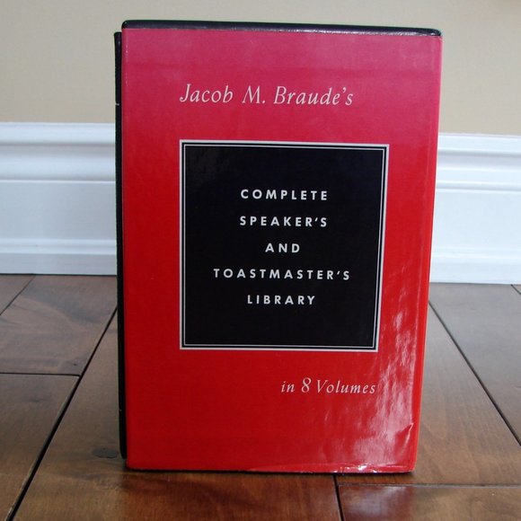 Complete Speaker's and Toastmaster's Library 8 Volumes Weddings Speeches Toasts - Picture 8 of 10